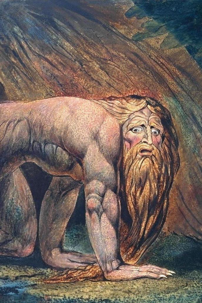 Nebuchadnezzar as depicted by William Blake
